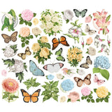 Simple Stories - Simple Vintage Junk Drawer - Floral Bits & Pieces