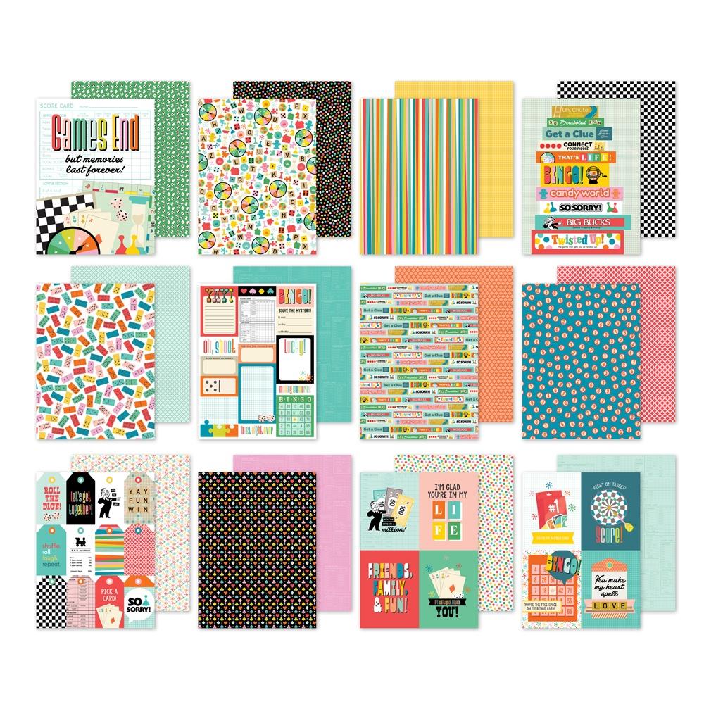 Simple Stories - Game Night - 6x8 Paper Pad