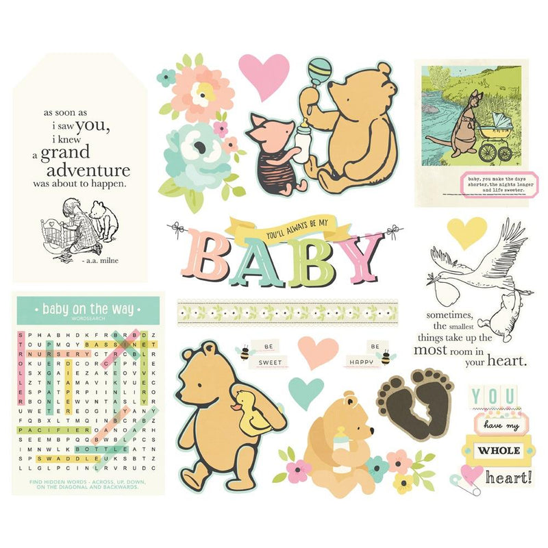 ***Pre-Order*** Simple Stories - Classic Pooh Baby - Big Bits & Pieces