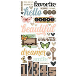 Simple Stories - Simple Vintage Junk Drawer - Foam Stickers