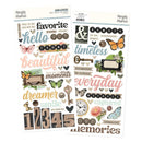 ***Pre-Order*** Simple Stories - Simple Vintage Junk Drawer - Foam Stickers