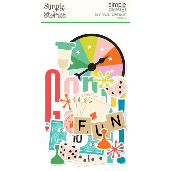 ***Pre-Order*** Simple Stories - Game Night - Simple Page Pieces