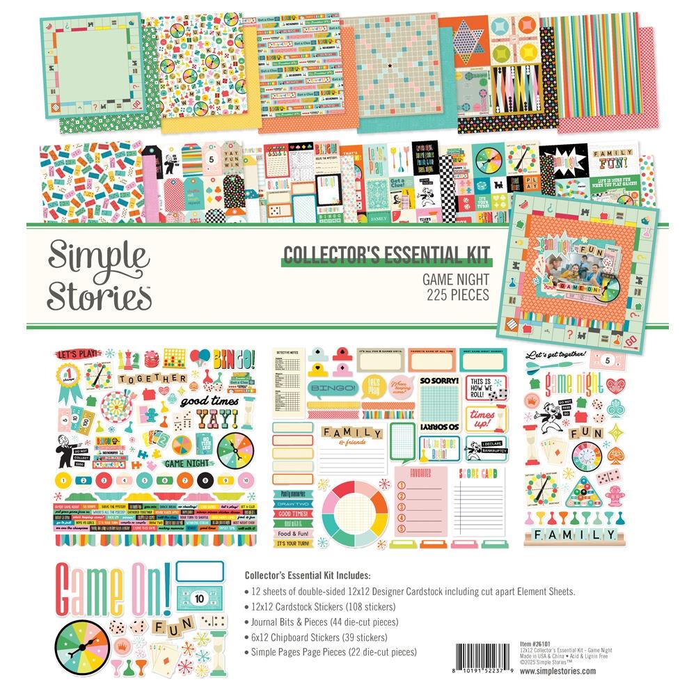Simple Stories - Game Night - Collector's Essential Kit