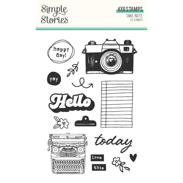 ***Pre-Order*** Simple Stories - Take Note - Stamps