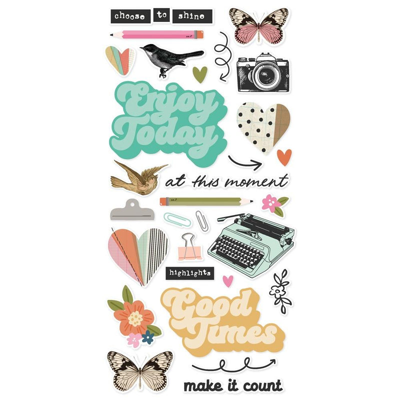 ***Pre-Order*** Simple Stories - Take Note - Foam Stickers