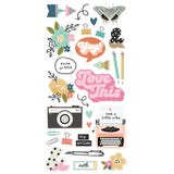 Simple Stories - Take Note - Foam Stickers