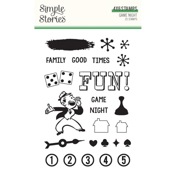 ***Pre-Order*** Simple Stories - Game Night - Stamps