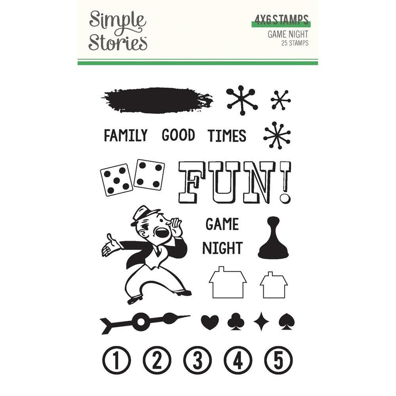 ***Pre-Order*** Simple Stories - Game Night - Stamps