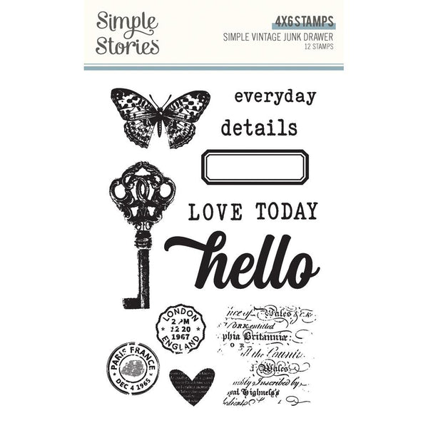***Pre-Order*** Simple Stories - Simple Vintage Junk Drawer - Stamps