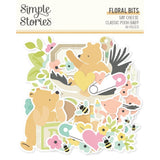 Simple Stories - Classic Pooh Baby - Floral Bits & Pieces