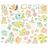 Simple Stories - Classic Pooh Baby - Floral Bits & Pieces