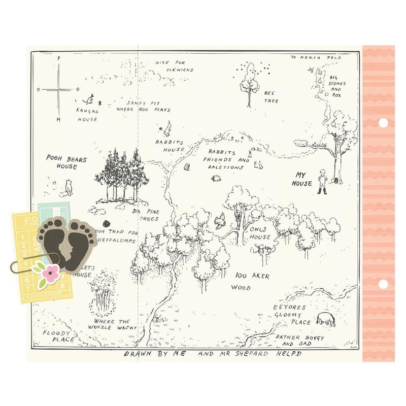 ***Pre-Order*** Simple Stories - Classic Pooh Baby - Binder Inserts