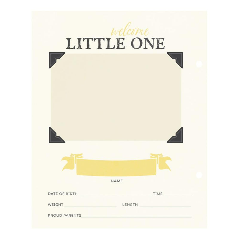 ***Pre-Order*** Simple Stories - Classic Pooh Baby - Binder Inserts