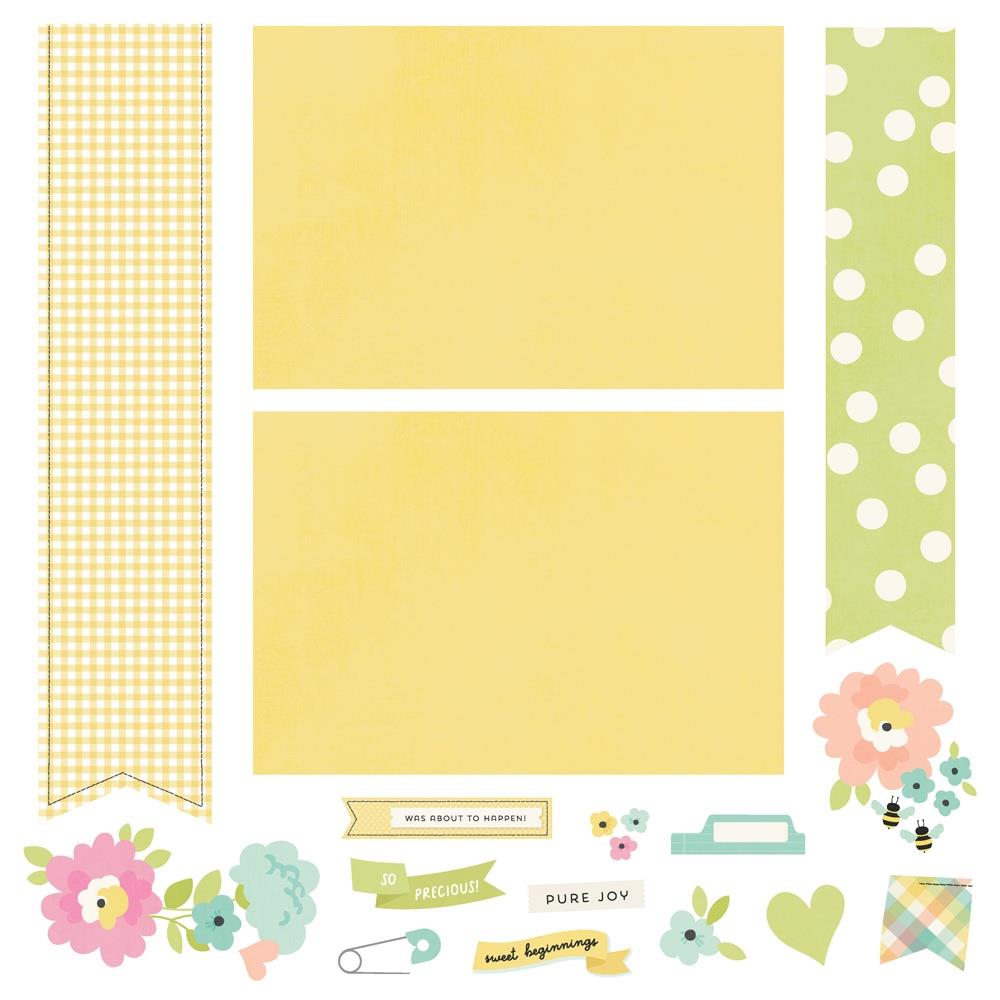 Simple Stories - Classic Pooh Baby - Simple Pages Page Kit