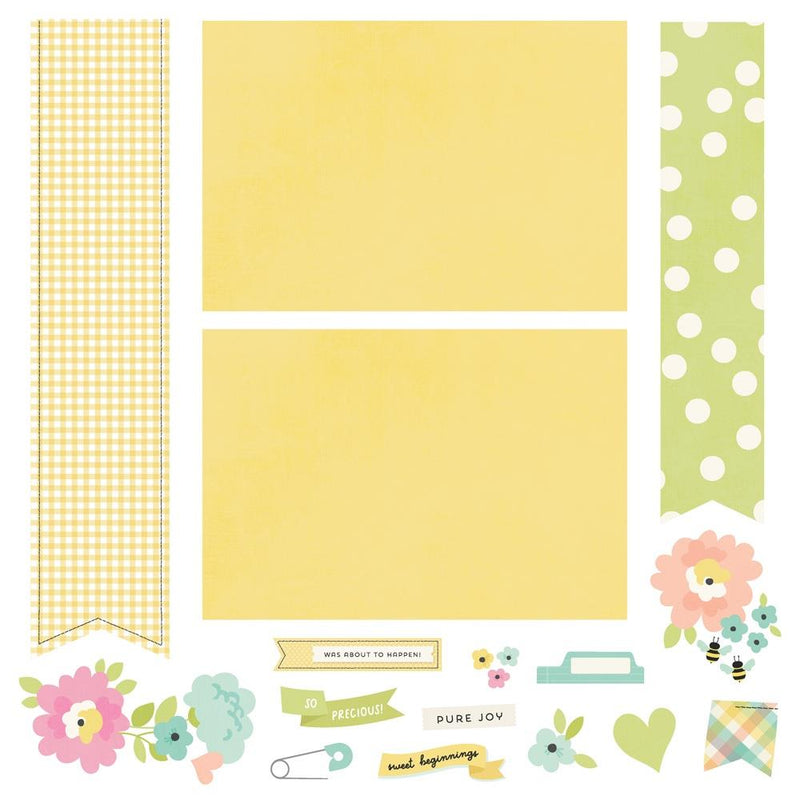 ***Pre-Order*** Simple Stories - Classic Pooh Baby - Simple Pages Page Kit