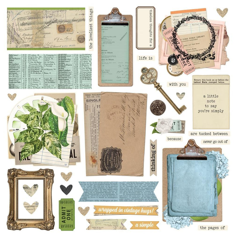 ***Pre-Order*** Simple Stories - Simple Vintage Junk Drawer - Simple Cards Card Kit