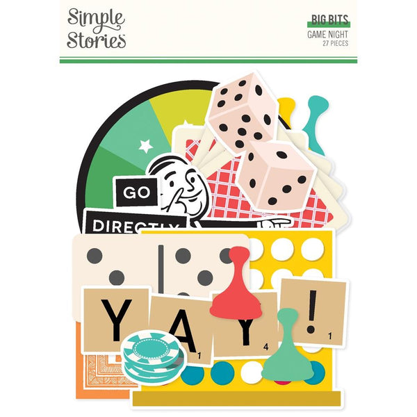 ***Pre-Order*** Simple Stories - Game Night - Big Bits & Pieces