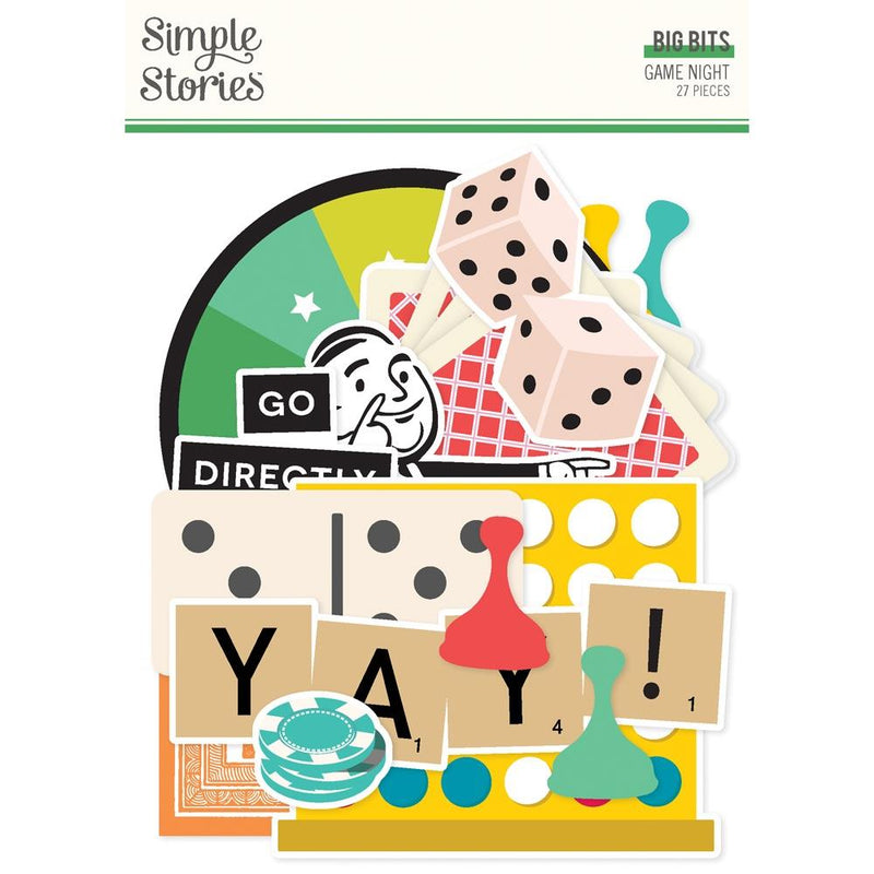 ***Pre-Order*** Simple Stories - Game Night - Big Bits & Pieces