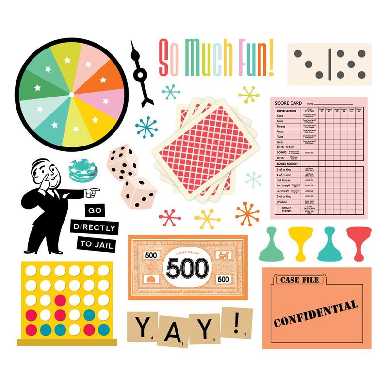 ***Pre-Order*** Simple Stories - Game Night - Big Bits & Pieces