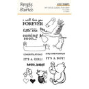 ***Pre-Order*** Simple Stories - Classic Pooh Baby - Stamps - Hello Baby