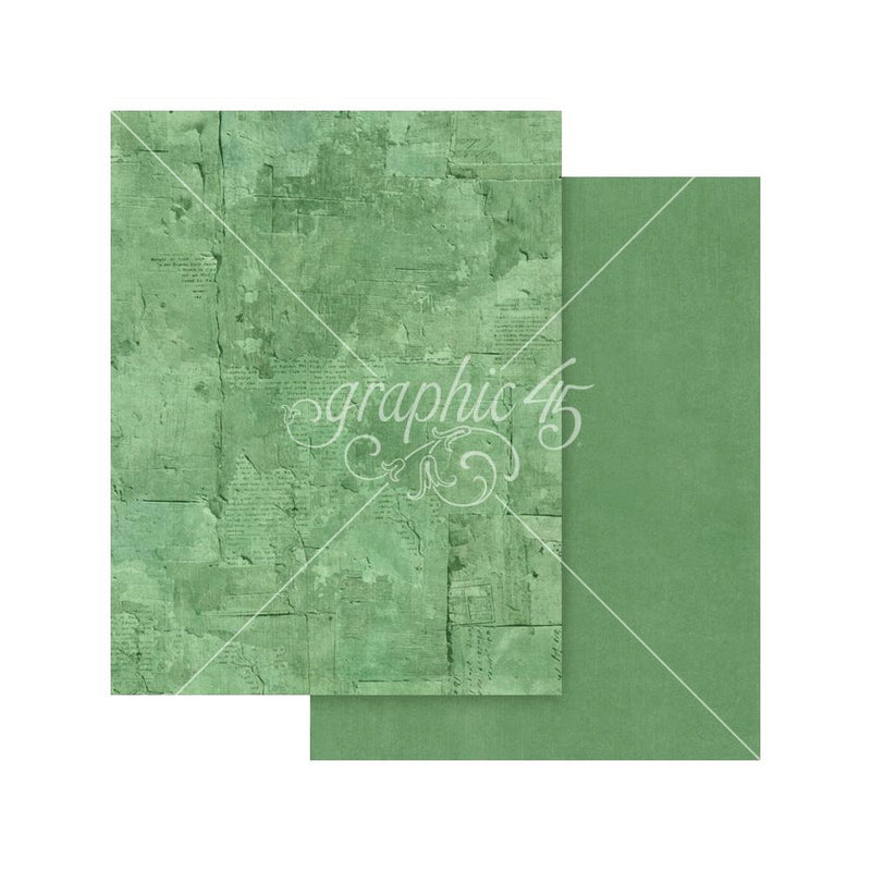 ***Pre-Order*** Graphic 45 - Journaling Through Time - Patterns & Solids Collection Pack 8.5"X11"