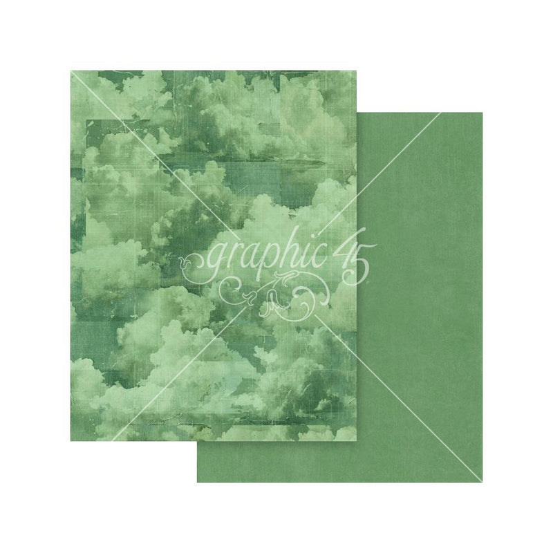 ***Pre-Order*** Graphic 45 - Journaling Through Time - Patterns & Solids Collection Pack 8.5"X11"