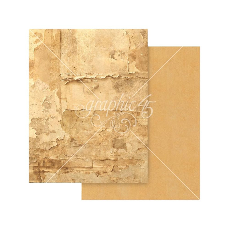 ***Pre-Order*** Graphic 45 - Journaling Through Time - Patterns & Solids Collection Pack 8.5"X11"