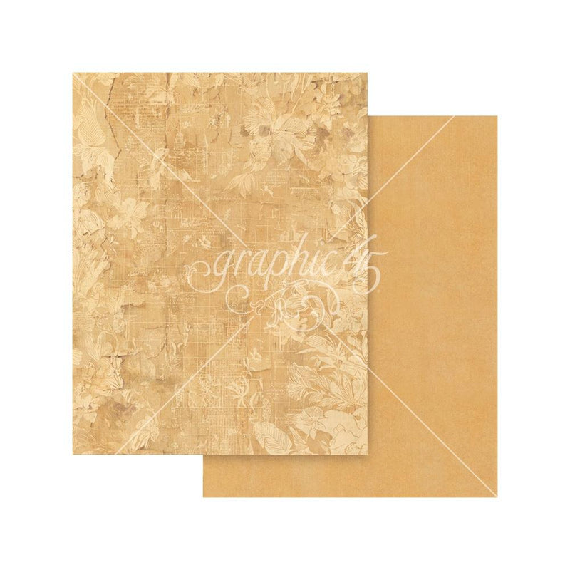 ***Pre-Order*** Graphic 45 - Journaling Through Time - Patterns & Solids Collection Pack 8.5"X11"