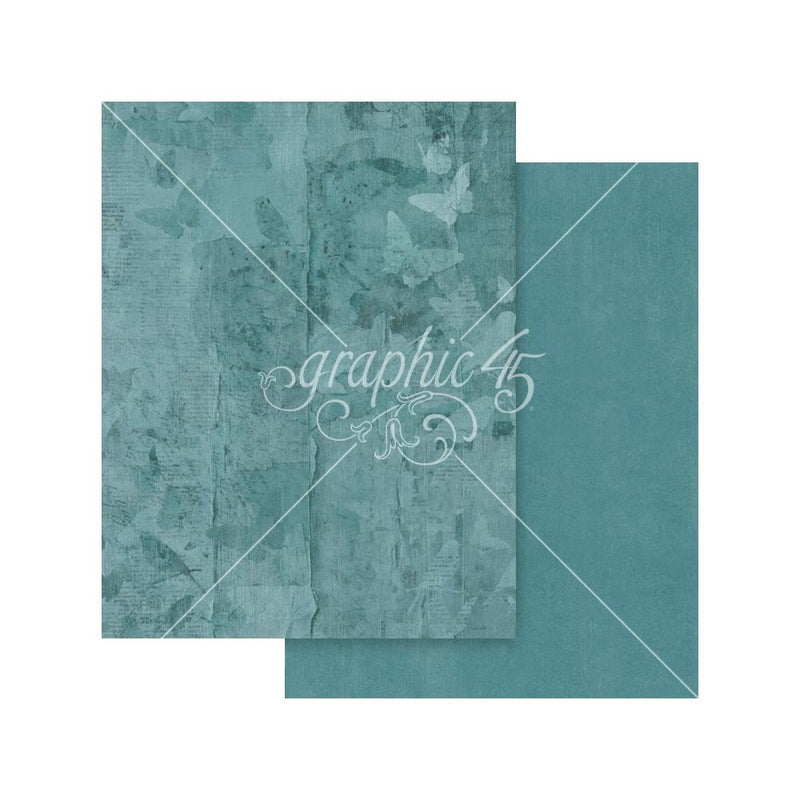 ***Pre-Order*** Graphic 45 - Journaling Through Time - Patterns & Solids Collection Pack 8.5"X11"