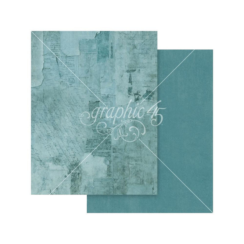 ***Pre-Order*** Graphic 45 - Journaling Through Time - Patterns & Solids Collection Pack 8.5"X11"