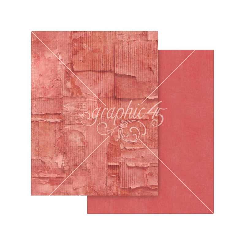 ***Pre-Order*** Graphic 45 - Journaling Through Time - Patterns & Solids Collection Pack 8.5"X11"