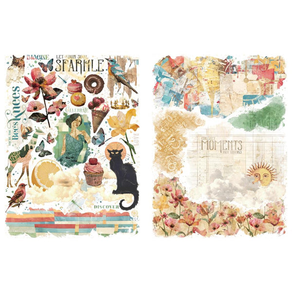 ***Pre-Order*** Graphic 45 - Journaling Through Time - Rub-On Transfers
