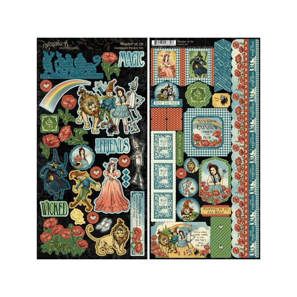 ***Pre-Order*** Graphic 45 - Wonder Of Oz - Sticker Set