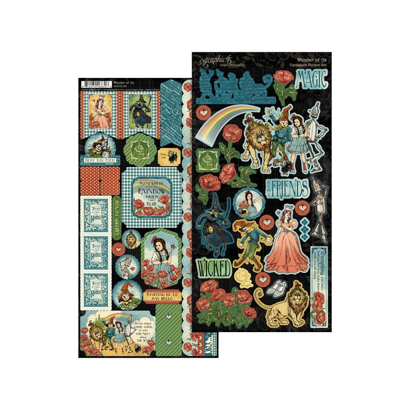 ***Pre-Order*** Graphic 45 - Wonder Of Oz - Sticker Set