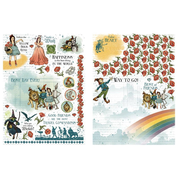 ***Pre-Order*** Graphic 45 - Wonder Of Oz - Rub-On Transfers