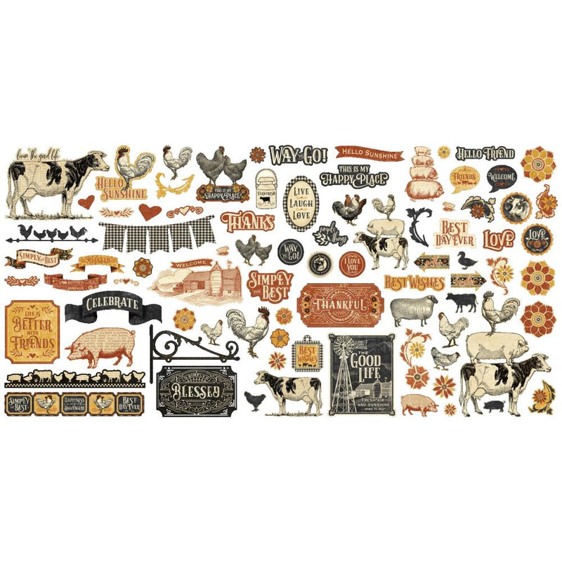***Pre-Order*** Graphic 45 - Farmhouse - Keepsake Edition Kit