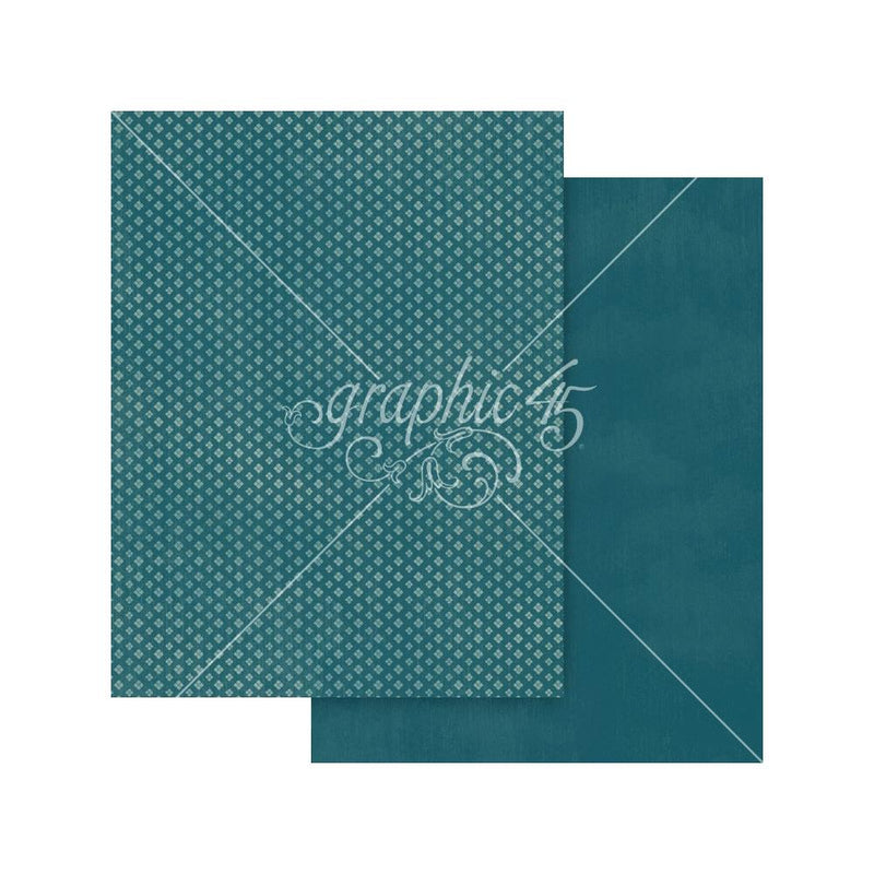 ***Pre-Order*** Graphic 45 - Wonder Of Oz - Patterns & Solids Collection Pack 8.5"X11"