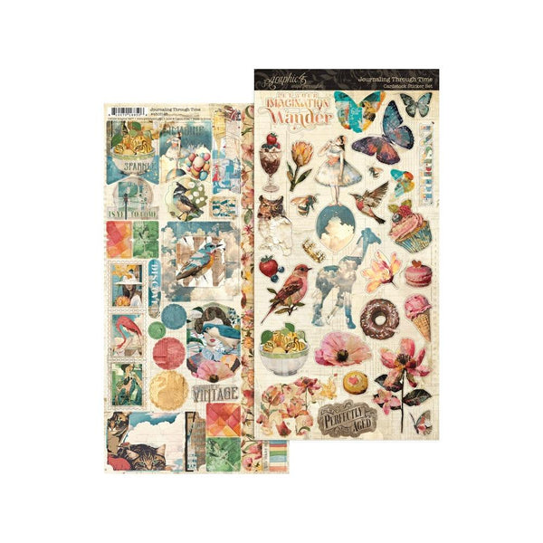 ***Pre-Order*** Graphic 45 - Journaling Through Time - Sticker Set