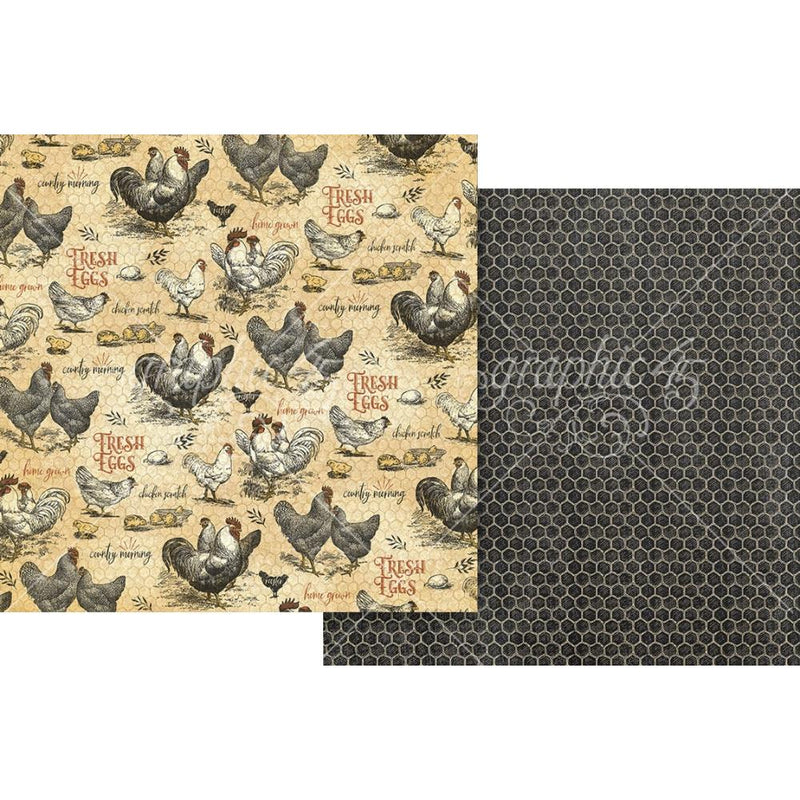 ***Pre-Order*** Graphic 45 - Farmhouse - Keepsake Kit With Exclusive Metal Die Set