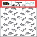 ***Pre-Order*** Echo Park - Field Trip - Stencil - Fossil Stomp