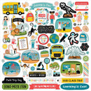 ***Pre-Order*** Echo Park - Field Trip - Cardstock Elements Stickers