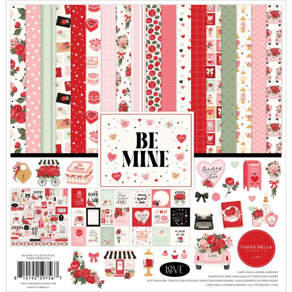 ***Pre-Order*** Carta Bella - Be Mine - Collection Kit