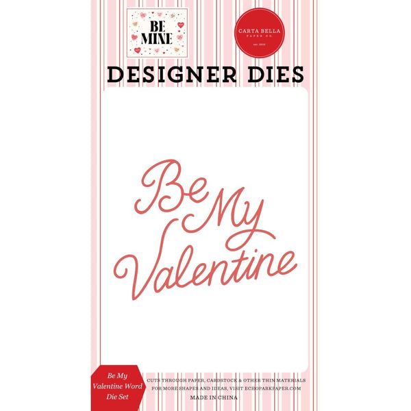 ***Pre-Order*** Carta Bella - Be Mine - Small Die Set - Be My Valentine