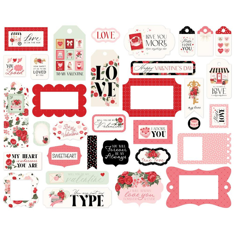 ***Pre-Order*** Carta Bella - Be Mine - Frames & Tags