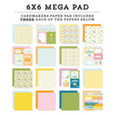 ***Pre-Order*** Echo Park - You Are My Sunshine - Cardmakers Mega Paper Pad 6"X6"