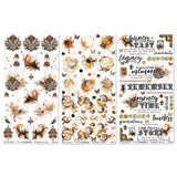 49 And Market - Nostalgic Memories - Rub-On Transfer Set 6"X12"- Blendable
