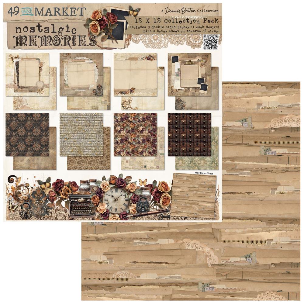 49 And Market - Nostalgic Memories - Collection Pack 12"X12"