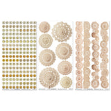 49 And Market - Nostalgic Memories - Rub-On Transfer Set 6"X12"- Essential