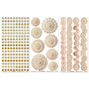 49 And Market - Nostalgic Memories - Rub-On Transfer Set 6"X12"- Essential