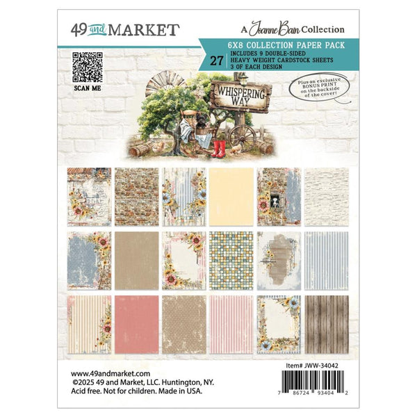***Pre-Order*** 49 And Market - Whispering Way - Collection Pack 6"X8"